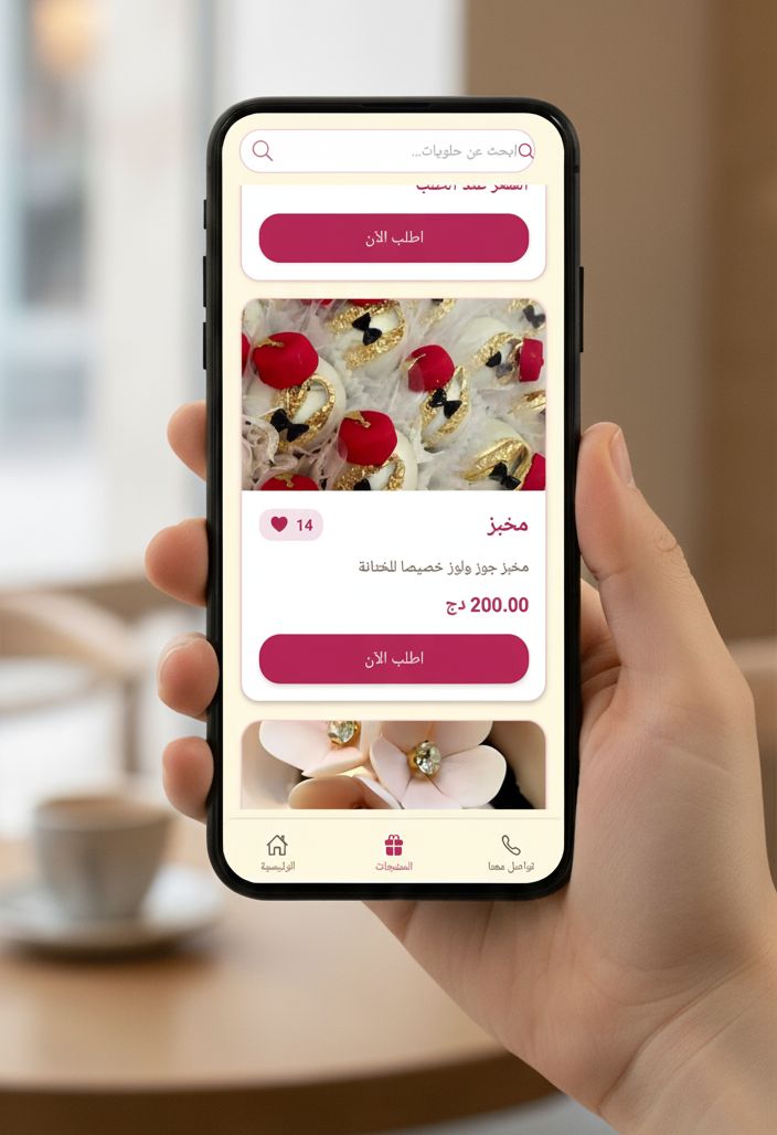 Application mobile pour artisans de gâteaux - 2